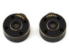 Treal Hobby SCX24 Brass Outer Portal Covers (2) (Black) (20g)