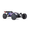 Arrma 1/18 TYPHON GROM MEGA 380 Brushed 4X4 Buggy RTR with Battery & Charger, Blue/Silver