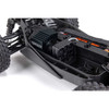 Arrma 1/18 TYPHON GROM MEGA 380 Brushed 4X4 Buggy RTR with Battery & Charger, Blue/Silver