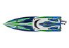 Traxxas Spartan SR 36" Brushless Boat, Green