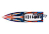 Traxxas Spartan SR 36" Brushless Boat, Orange