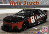 Salvinos JR RCC2024KBP -Kyle Busch #8 2024 Cheddar's Scheme 1/24 Scale Model Car Kit