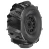 Proline 1018911 Dumont Sand/Snow Tires Mounted on Raid Black 6x30 Removable 17mm Hex Wheels (2) for Mojave 6S and UDR Front or Rear