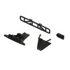 Arrma 1577 Lower Skid And Bumper Set (Black)