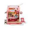 Rolife Strawberry Milk Food Box Shop DIY Miniature House Kit DS034