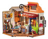 Rolife Corner Bookstore DIY Miniature House Kit DG164