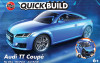 Airfix J6054 Quick Build Audi TT Coupe (Blue) (Snap)