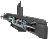 Metal Earth Premium Series PS2023 USS Nautilus