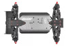 Team Corally Punisher 4S Monster Truck RTR Version, Red