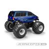 JConcepts 0484 1985 Ford Aerostar, BIGFOOT Shuttle, Fits Clod Buster / Regulator, 11" Wheelbase