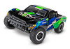 Traxxas Slash 58376-74-GRN VXL 1/10 scale 2WD short course truck Extreme Heavy Duty, Green