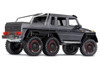 Traxxas 88296-4-SLVR TRX-6 Mercedes-Benz G 63 AMG 6X6 Clipless, Silver