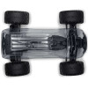 Arrma 1/10 GORGON 2WD RTA Kit Brushed Monster Truck (Battery & Charger Included), Clear