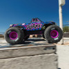 Arrma 1/10 QUAKE 223S DSC 2WD RTR Brushless Monster Truck, Purple