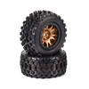 Proline 1013115 Limited Edition Badlands MX43 Pro-Loc F/R Mounted 24mm Bronze/Black Impulse (2): X-MAXX