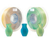  ZYLtech Tri-Color Silk Series 3D Printer Filament 1.75mm 1 kg/2.2 lbs Tri-color: Tropical Breeze