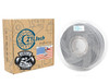 ZYLtech Metallic PLA 3D Printer Filament 1.75mm 1 kg/2.2 lbs Color: Uncle Jessy's Gun Metal Silver
