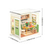 Rolife DWS06B Floral Dining Room, DIY Miniature House