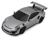 Kyosho 32358S MR-04 RWD Mini-Z ReadySet w/Porsche 911 GT Body (Silver) w/KT-531P 2.4GHz Radio