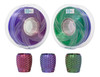 ZYLtech Tri-Color Silk Series 3D Printer Filament 1.75mm 1 kg/2.2 lbs Tri-color: Regal Vineyard