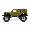  Axial 00002V3T4 1/24 SCX24 Jeep Wrangler JLU 4X4 Rock Crawler Brushed RTR, Green