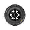  Proline 1030110 Badlands Front/Rear Tires MTD 12mm Black Split Six (2): ARRMA MINI KRATON