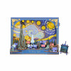 Robotime TH003 The Starry Night Wall Art DIY Miniature 3D Wooden Model Kit w/LED Lights
