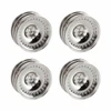Hot Racing 4mm Offset Chrome Brass CL 9.3g Wheel - SCX30