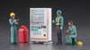  Hasegawa 66006 1/35 Construction Worker Set B