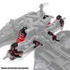 Losi 2259 Hendricks Motorsports Track Upgrade Pack