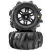 Proline 1031210 1/16 Dumont F/R MT Tires Black Split Six (2): ARRMA MINI KRATON