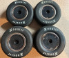  Racin Dots Losi GEN3 22S Sprint Car Wheel Covers, Black