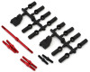  MST 210739R RMX 4 Aluminum Turnbuckle Set (Red)