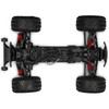 Arrma 3530T2 1/10 GORGON 223S 2WD RTR Brushless Monster Truck, Red/Black