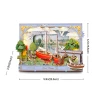  Rowood Red Boats Wall Art 3D Wooden Puzzle TH004
