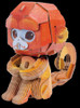 MakeBug D0043 Tiny Series Golden Monkey 3D Kraft Paper Puzzle