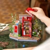  Rolife Blossom Book Booth 3D Wooden Puzzle TGS05
