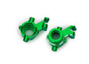 Traxxas 10237-GRN Green Aluminum Steering Blocks (L&R)