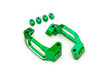  Traxxas 10232-GRN Green Aluminum Caster Blocks (L&R)