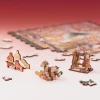 Rolife Golden Autumn Carousel Wooden Jigsaw Puzzle TA008