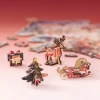  Rolife Christmas Town Wooden Jigsaw Puzzle TA007