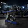 Goat Guns Mini AR-15 in Thin Blue Line SWAT Theme