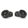  Proline 1032010 Vector Tire MTD 12mm Black Mach 10 Wheel (4) for ARRMA TYPHON GROM