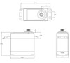  SRT Standard HV Coreless Waterproof Servo, .18sec / 624.9oz @ 8.4V