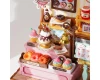  Robotime Rolife Sweetie's Donut Shop DIY Miniature 3D Wooden Model Kit