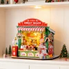 Robotime Christmas Candy Stand DIY Miniature 3D Model Kit