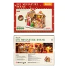  Robotime Gingerbread House DIY Miniature 3D Wooden Model Kit