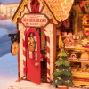  Robotime Gingerbread House DIY Miniature 3D Wooden Model Kit