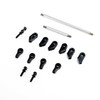 Axial 4264 Steering Links, Steel, Wide: SCX30