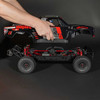 Arrma 7704V3T1 1/7 MOJAVE 6S EXB 4X4 RTR Brushless Desert Truck, Black